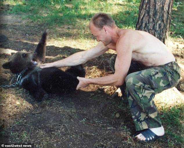 Gấu nuôi từ bé sổng chuồng, thợ săn Nga chịu kết cục bi thảm - 1