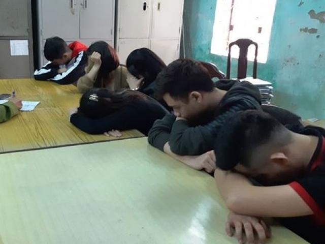 Pháp luật - Phát hiện 13 thanh thiếu niên "phê" ma túy trong tiệm tóc