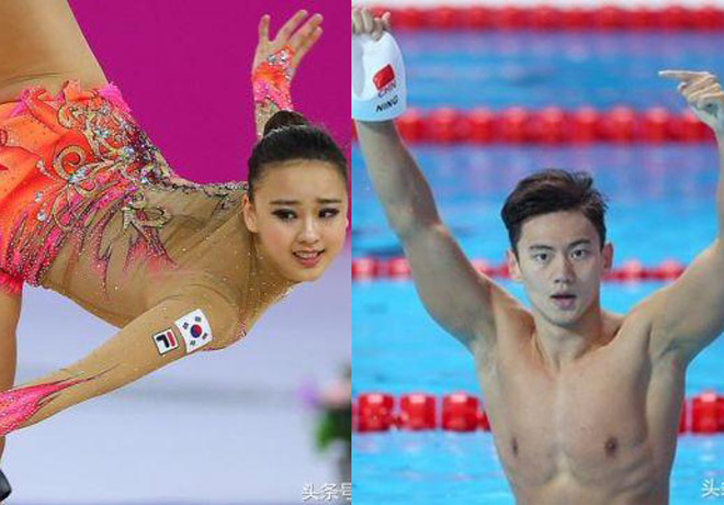 Choáng: Nữ thần thể thao Hàn Quốc bị “soái ca” bơi Trung Quốc phụ tình - 1