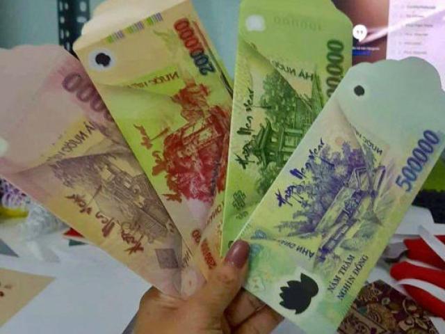 Thị trường - Tiêu dùng - Cẩn trọng với bao lì xì in ảnh tiền 500.000 đồng