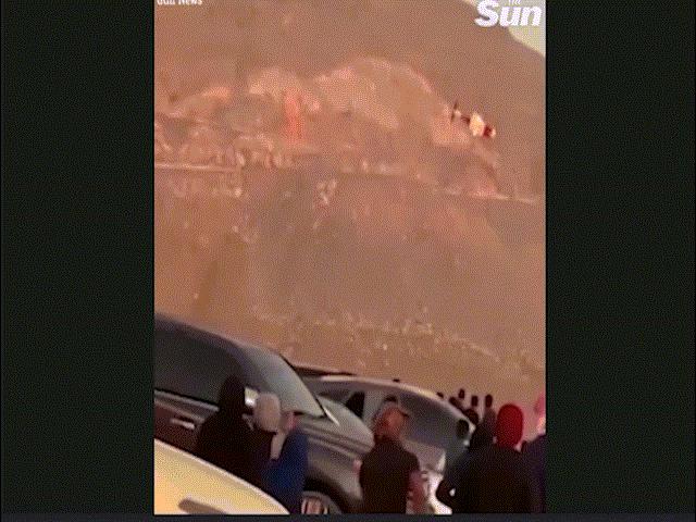 Trực thăng UAE ”xoay như lá” trước khi rơi tan tành, toàn bộ hành khách thiệt mạng