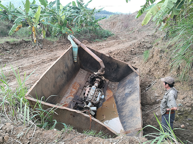 Những vết tích tan hoang còn sót lại sau cơn “bão vàng” ở “chén vàng” Kim Bôi - 15