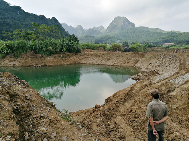 Những vết tích tan hoang còn sót lại sau cơn “bão vàng” ở “chén vàng” Kim Bôi - 14