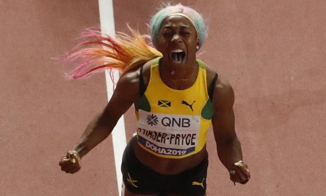 Shelly Ann Fraser Pryce lần thứ 4 giành HCV 100m thế giới
