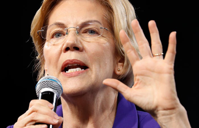 Ứng cử viên Tổng thống Mỹ, Thượng nghị sĩ Elizabeth Warren.