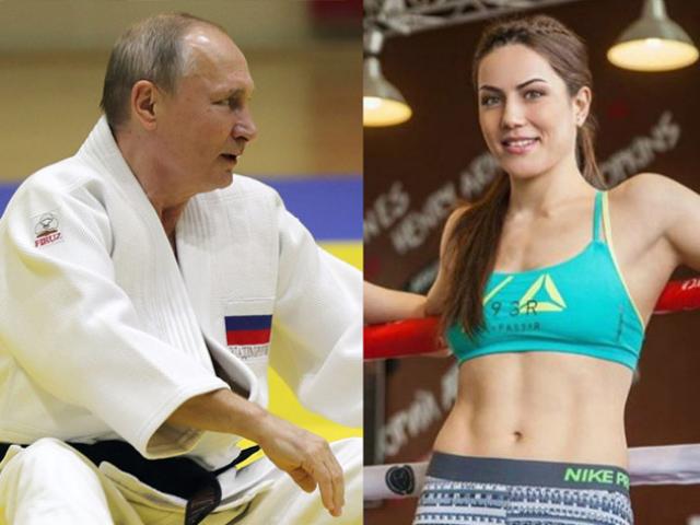 Thể thao - Nữ võ sỹ đẹp đòi đấu võ Tổng thống Putin: Mất nghiệp đi chụp "ảnh nóng"?