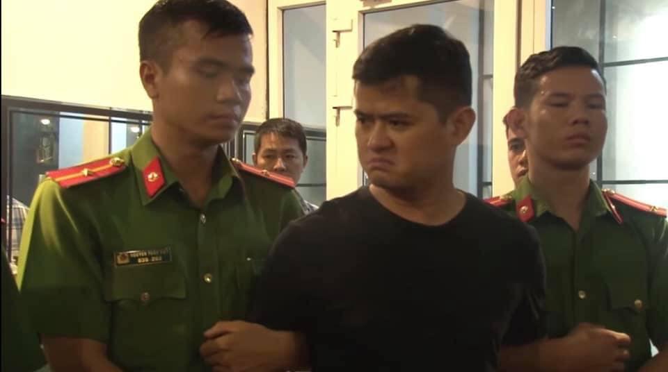 Lê Quang Huy Phương bị lực lượng chức năng bắt giữ.