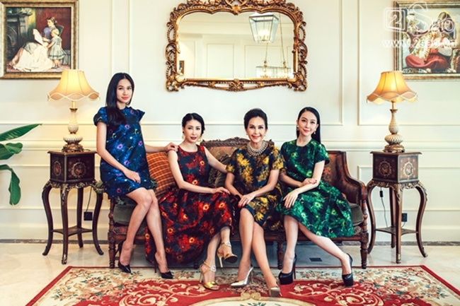Nhiều người đẹp trong showbiz có mối quan hệ thân thiết với Hoa hậu từng được cô mời tới dự tiệc trong căn biệt thự ở Vũng Tàu.