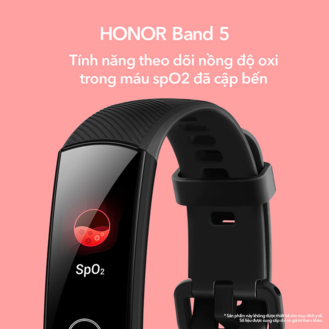 Honor Vietnam thông báo về cập nhật tính năng mới của Honor Band 5 trên Facebook Fanpage