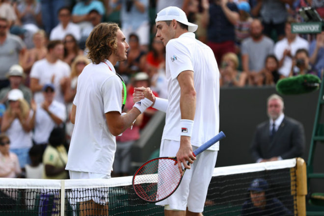 &nbsp;Isner &amp; Tsitsipas