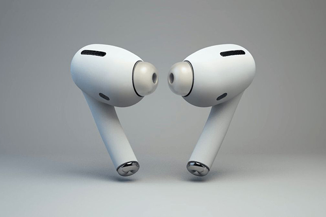 Xuất hiện hình ảnh ý tưởng AirPods 3 dựa vào dữ liệu rò rỉ - 1