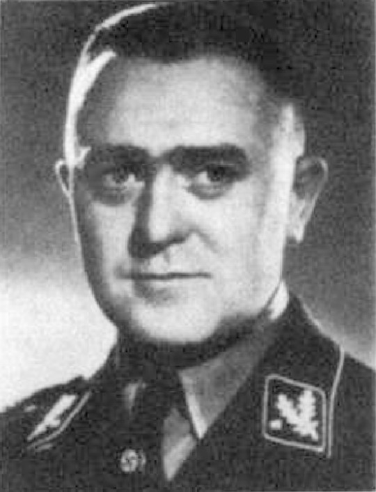 Cựu sĩ quan SS Jakob Sporrenberg. Ảnh: Getty.