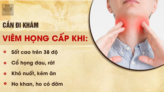 Bệnh viêm họng cấp tính là gì? Triệu chứng và cách điều trị an toàn, hiệu quả - 3