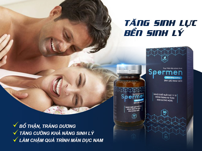 Spermen - giải pháp cho người bị yếu sinh lý nam