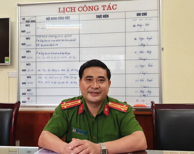 Thượng tá Lê Đức Hùng, Trưởng Công an quận Bắc Từ Liêm