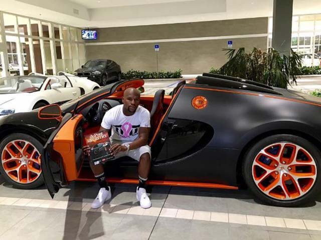 Thể thao - "Nhức nhối" Mayweather khoe chơi dàn siêu xe 350 tỷ đồng