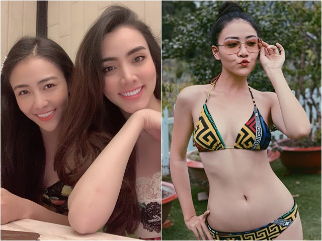 Ca nhạc - MTV - Cháu gái 18 tuổi của Trang Nhung: Da trắng, chân dài, được khen xinh như hoa hậu