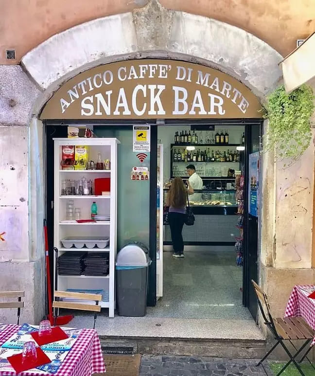 Nhà hàng Antico Caffe di Marti. Nguồn: Ladbible.