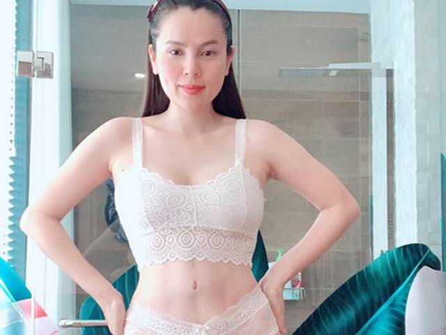 Hoa hậu Phương Lê tiết lộ bí quyết sinh 3 con eo vẫn thon như thiếu nữ
