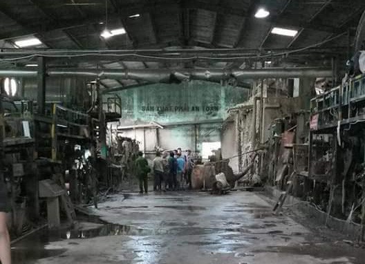 Công an có mặt điều tra nguyên nhân sự việc