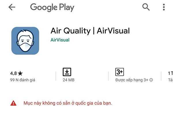 Ứng dụng AirVisual biến mất khỏi kho phần mềm của iOS lẫn Android - 3