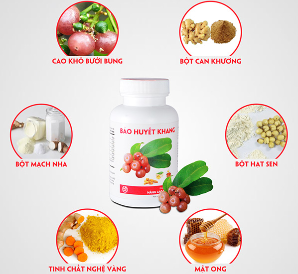 Bảo Huyết Khang được chiết xuất từ 100% thảo dược tự nhiên