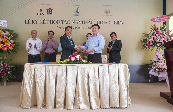 Lễ ký kết hợp tác chiến lược giữa Công ty Nam Hải và ngân hàng BIDV – Chi nhánh Bà Rịa – Vũng Tàu