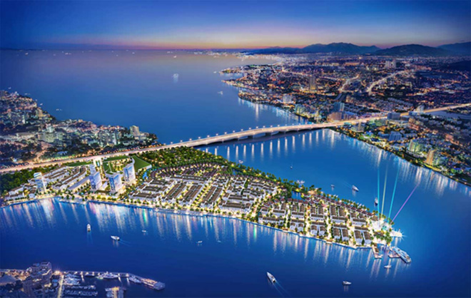 Phối cảnh tổng thể dự án Marine City