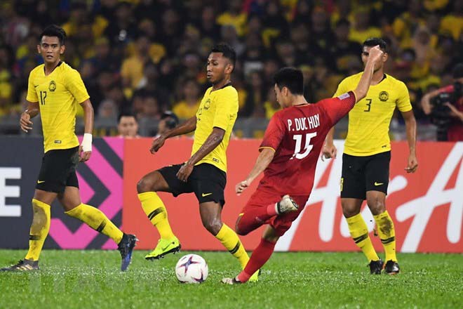 ĐT Việt Nam có giá trị đội hình thấp hơn Malaysia
