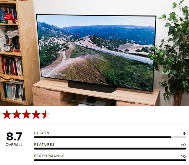 3 TV có chất lượng tốt nhất trên CNET đều là TV LG OLED - 2