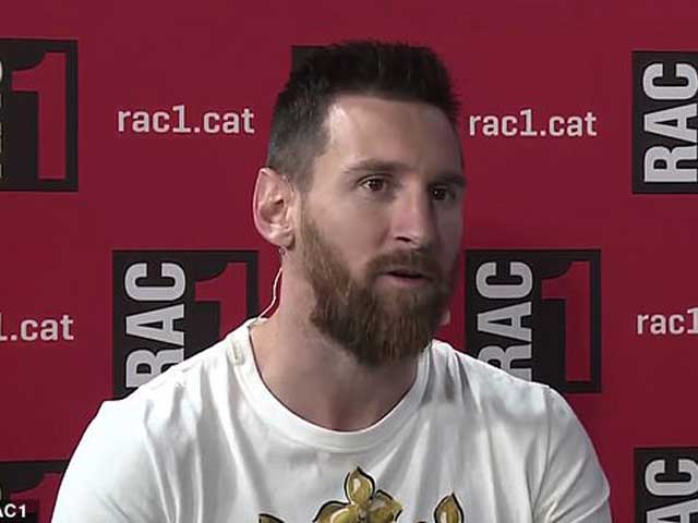 Messi trả lời phỏng vấn trên RAC1