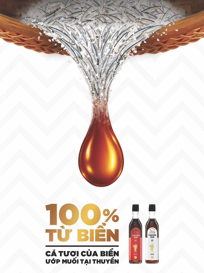 Nước mắm Thuyền Xưa - 100% nguyên liệu từ biển - 4