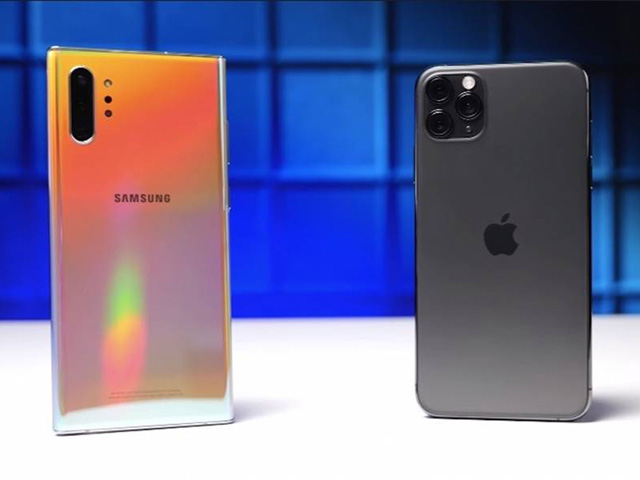 So kè độ bền 2 siêu phẩm Galaxy Note10+ và iPhone 11 Pro Max