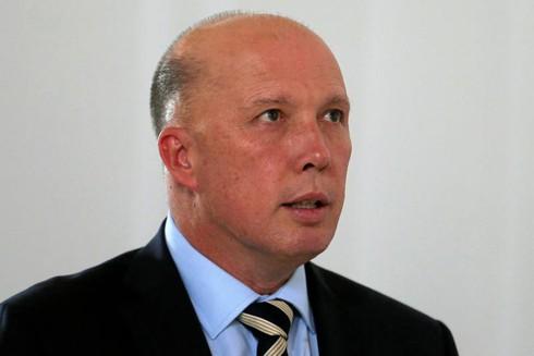 Bộ trưởng Nội vụ Australia Peter Dutton. (Ảnh: Reuters)