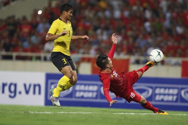 Cầu thủ Quang Hải – người ghi siêu phẩm hạ gục Malaysia