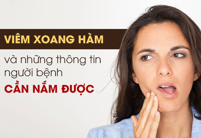 Bệnh viêm xoang hàm: Triệu chứng, nguyên nhân và cách trị bệnh tận gốc - 1