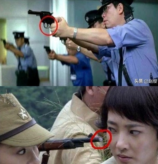 Khán giả phát hiện ra lỗi sai trong
cảnh quay có súng.