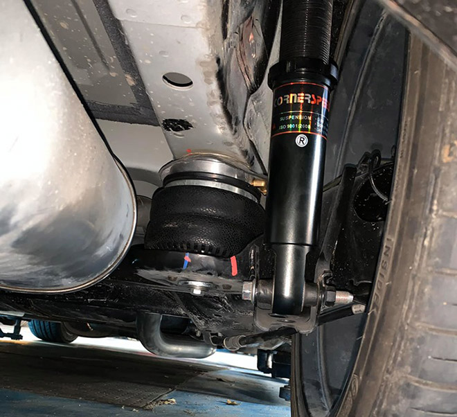 Mitsubishi Xpander của dân chơi miền Nam độ hệ thống treo khí nén - 6