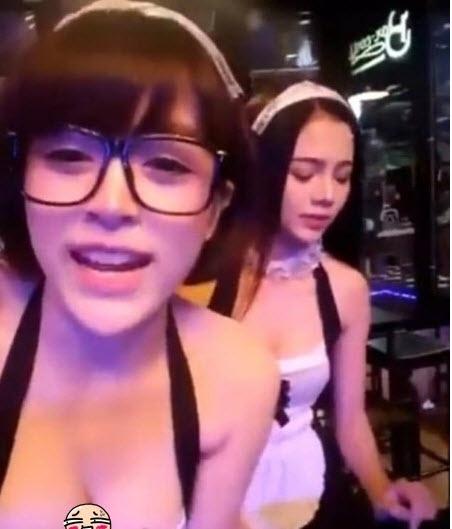 Những cô nàng này đã bị cảnh sát Thái Lan bắt giữ vì tội khiêu dâm để livestream bán hàng.