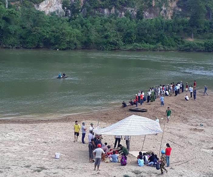 Hiện trường nơi phát hiện thi thể 3 em học sinh