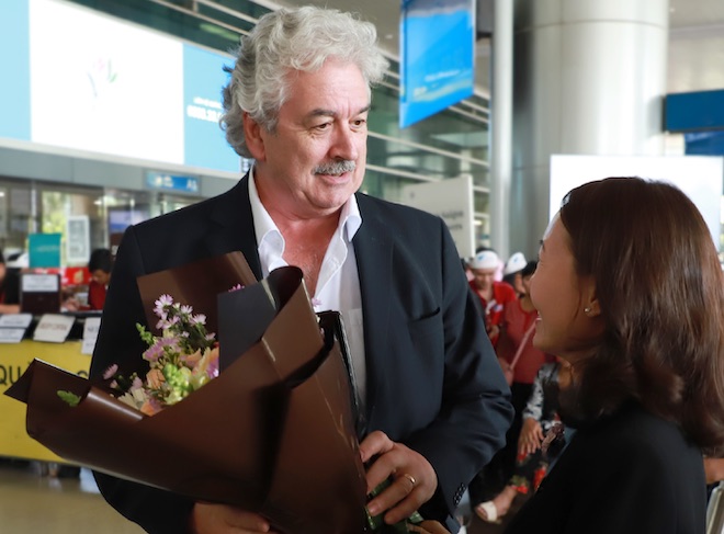 Sau khi sang Việt Nam lần đầu tiên vào tháng 7/2019, ông Dominic O’Brien vừa trở lại Việt Nam vào ngày 14/10