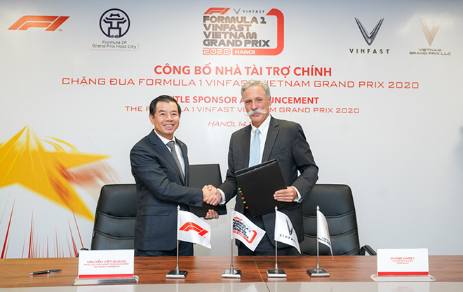 Vinfast là nhà tài trợ chính cho chặng đua công thức 1 tại Việt Nam - 2