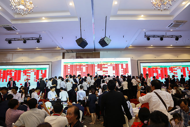 Tỷ lệ giao dịch sản phẩm đạt 100% đã khẳng định sức nóng của dự án này