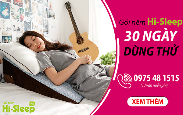 Lý giải việc giảm trào ngược bằng gối nêm Hi-Sleep - 5