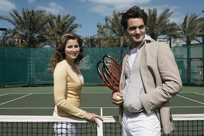 Federer và Mirka trao nụ hôn đầu quý giá khi mới làm quen tại Olympic 2000