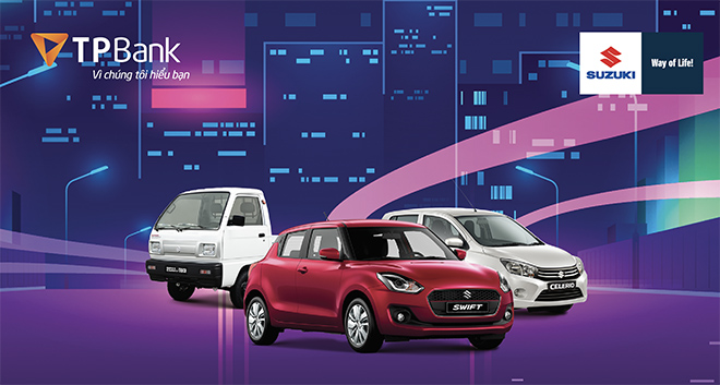 TPBank và Suzuki hợp tác cho vay mua ô tô chỉ với 0% lãi suất - 1