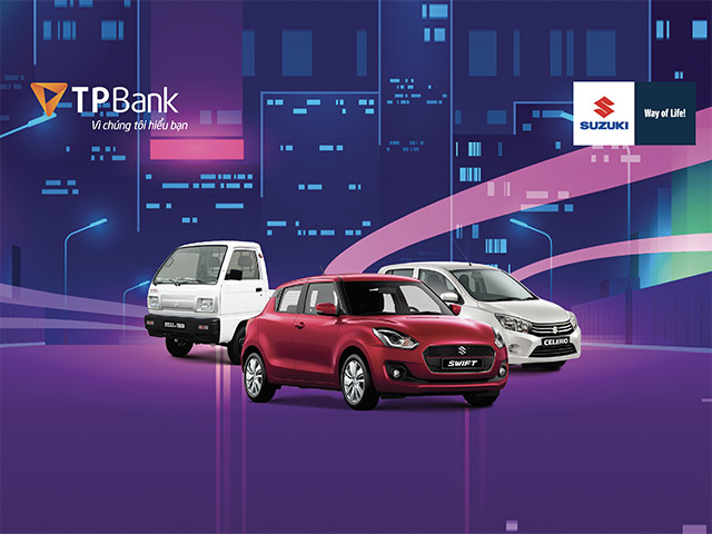 Tin tức ô tô - TPBank và Suzuki hợp tác cho vay mua ô tô chỉ với 0% lãi suất