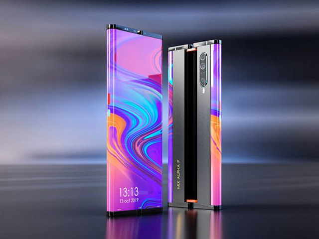 Xiaomi Mi MIX Alpha 2 cuộn lại như trong phim, ngoài sức tưởng tượng