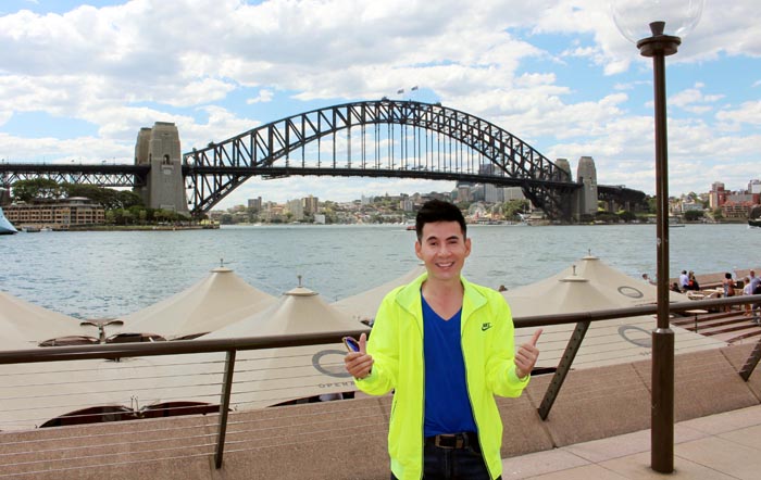 Hiện tại, anh là một trong những sao
Việt đi nhiều nơi trên thế giới nhất.