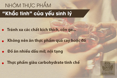 Người bị yếu sinh lý nên ăn gì, kiêng gì tốt nhất dưới góc nhìn của chuyên gia - 3